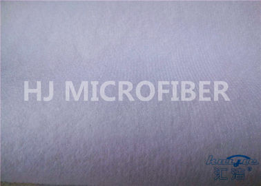Tela blanca natural 58 autos-adhesivo/60&quot; del lazo del velcro de la microfibra
