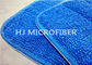 La fregona comercial del piso de la microfibra del poliéster azul del 80% rellena con