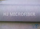 Tela blanca natural 58 autos-adhesivo/60&quot; del lazo del velcro de la microfibra